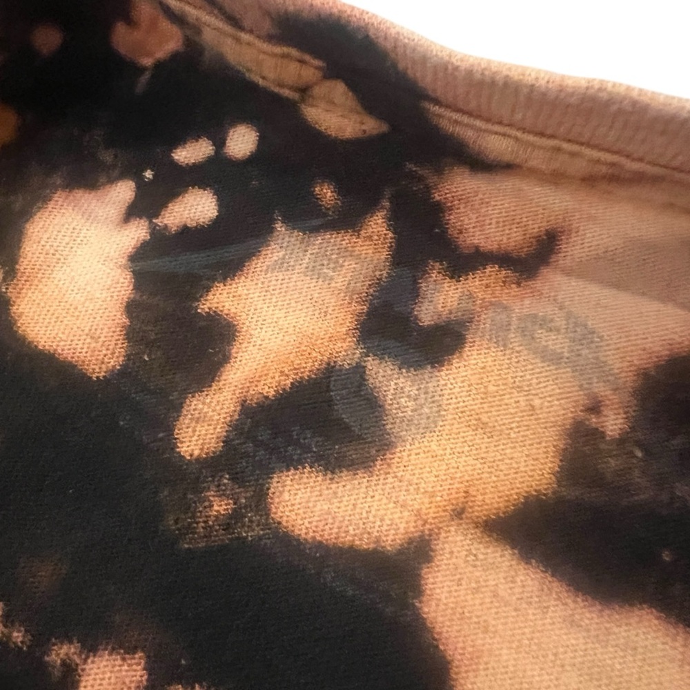 Metallica Grunge Custom Bleach Dyed Shirt - Picture 3 of 7